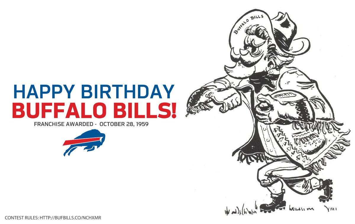 BuffaloBills's tweet photo. It's our birthday, we can give our fans prizes if we want to!

Retweet to enter to win a Kyle Williams signed mini-helmet. https://t.co/2mnBqWS9X2
