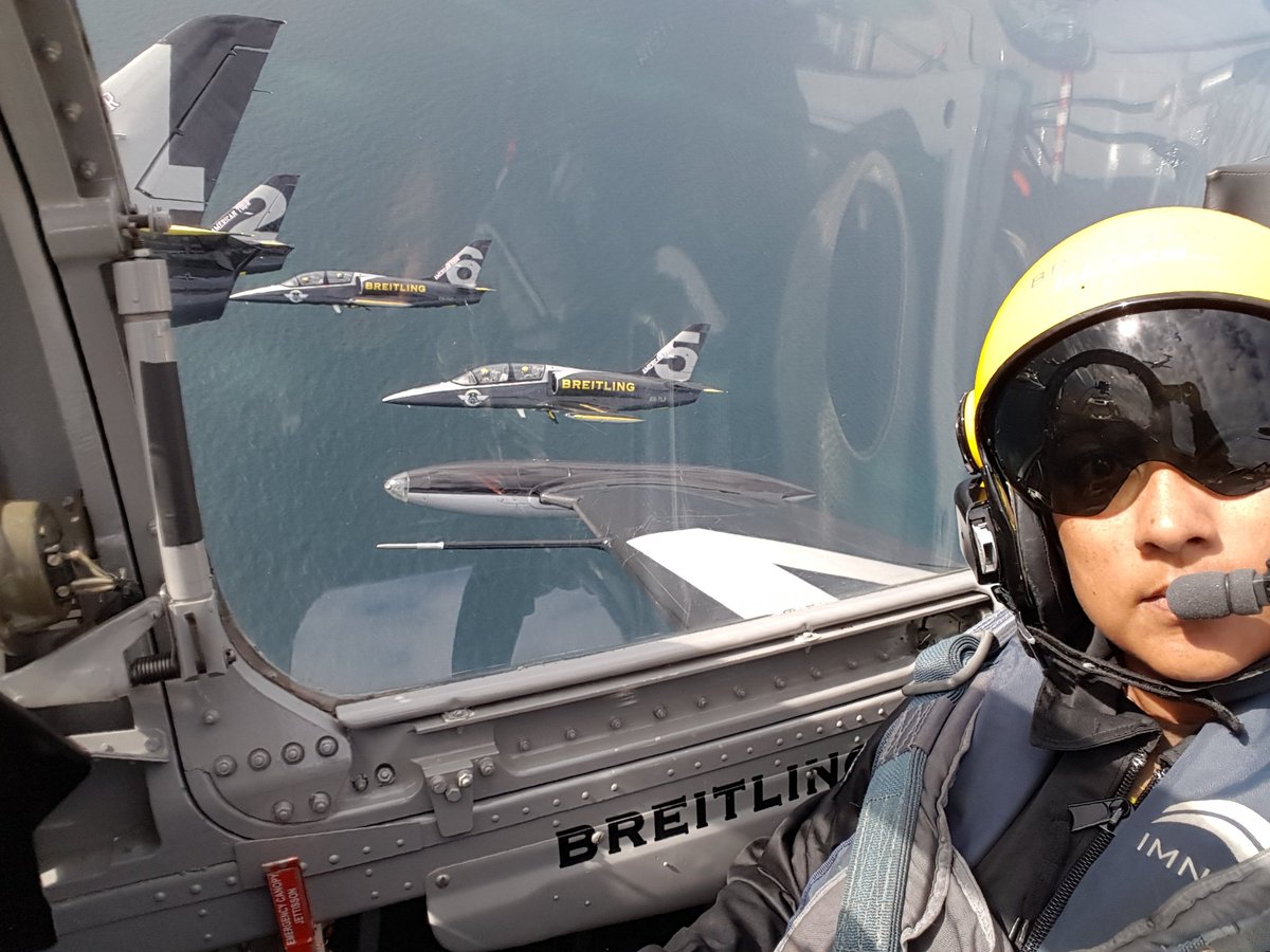 IThackorie's tweet photo. @BreitlingJets Your team of skilled  professionals were terrific to work with! You will be #missed #thanks for the ride! #newfriends https://t.co/eJeECxQ5Es