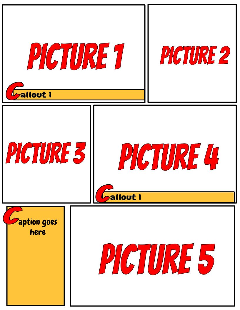 Maltais On Twitter Template A Day Day 6 Editable Comic