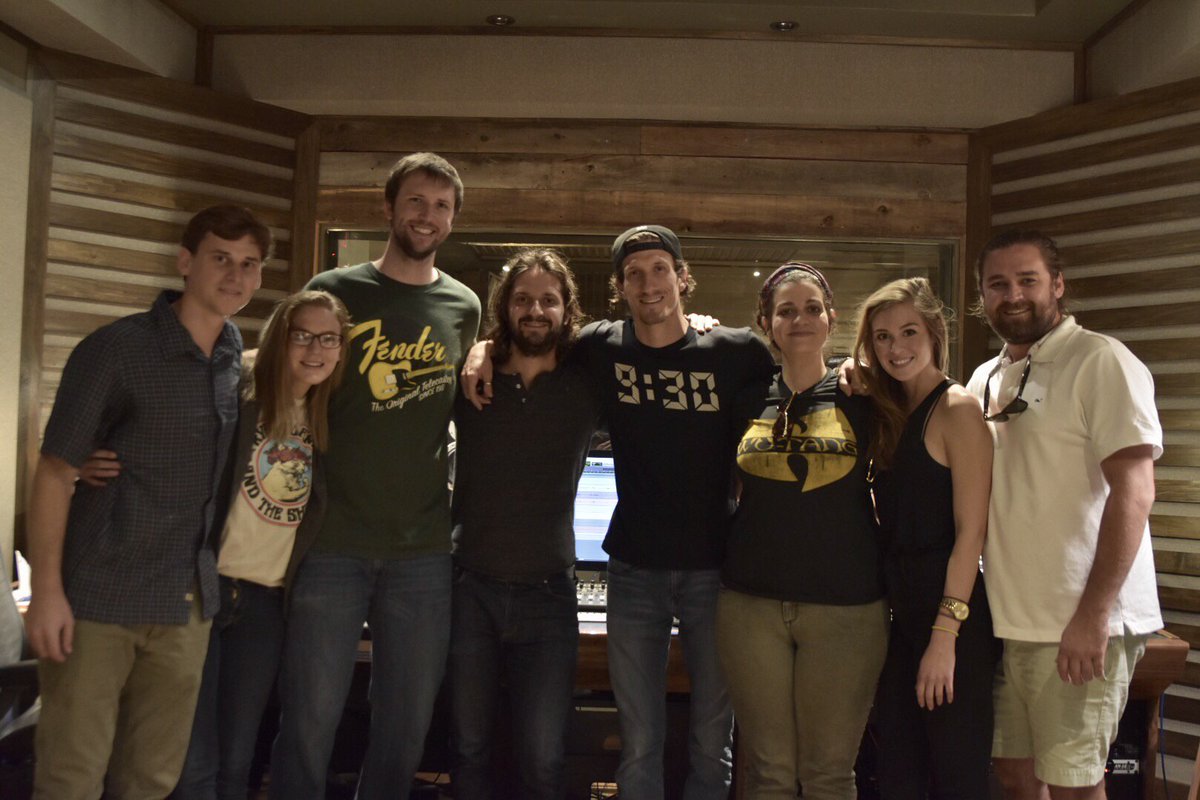 DauphinStSound's tweet photo. Thank you The Revivalists for stopping by the studio! Next stop Soul Kitchen  Jennifer Hartswick as the opener is going to rock! https://t.co/9WsGPcMHsS