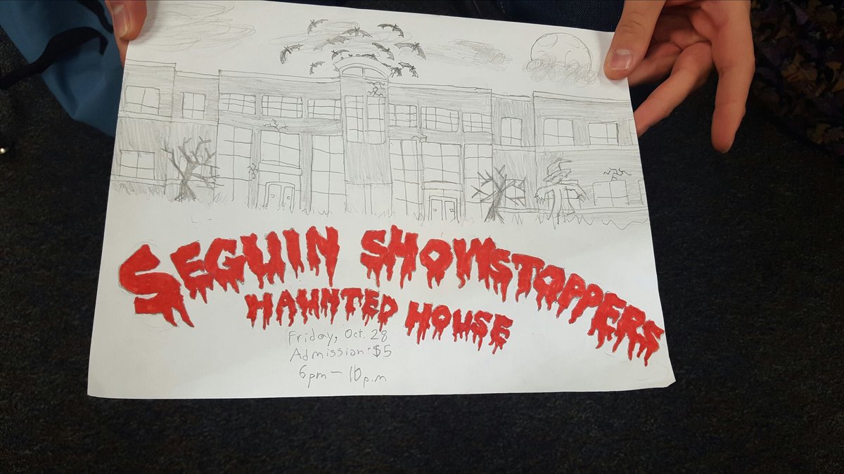 JSHS_Students's tweet image. REMINDER: yall come out to the haunted house and support showstoppers. Then stick around for midnight madness 👻😛🏀