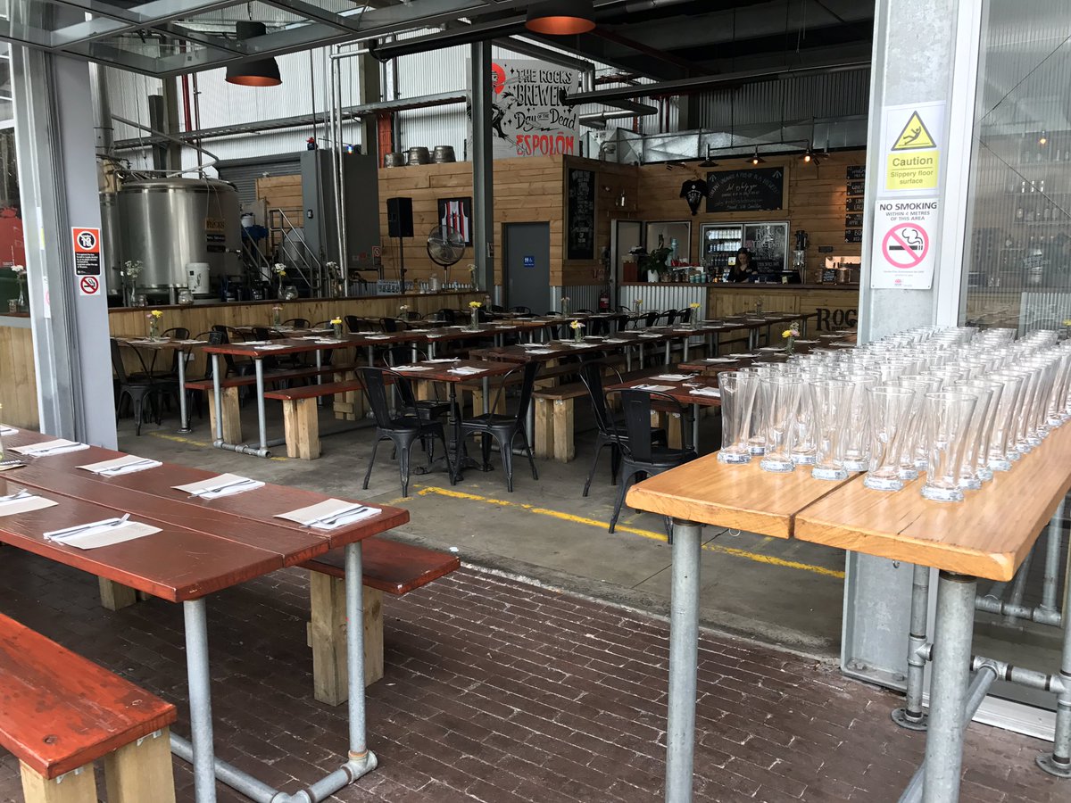Prepping for Hair of the Dog @Rocksbrewing