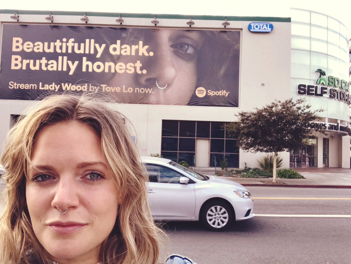 ToveLo's tweet photo. #LadyWood Everywhere! 🙌🏻 @Spotify https://t.co/tXVvK5QujR