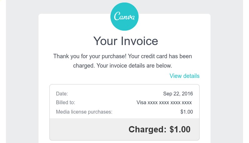 PayWithScratch's tweet photo. Took @GuyKawasaki's advice to use @canva. Maybe @canva should be using us to make small dollar transactions more profitable. #micropayments https://t.co/0Vyi5YS0v5