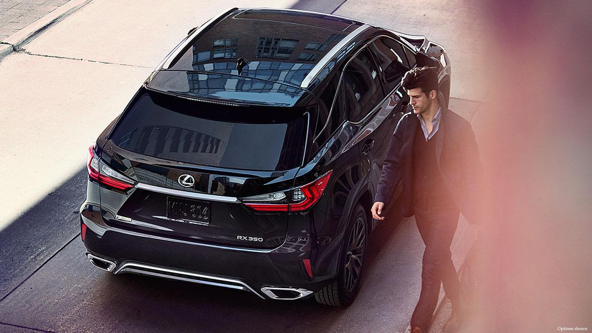 Lexus's tweet photo. He forgot his phone at the office but when he went back to get it he didn’t expect to see_________. #LexusPhotoFinish #LexusRX F SPORT https://t.co/cXpcrXzcM9