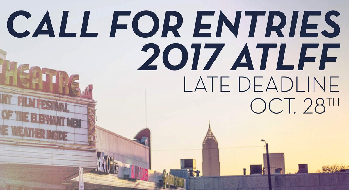 atlantafilmfest's tweet image. TODAY! #ATLFF