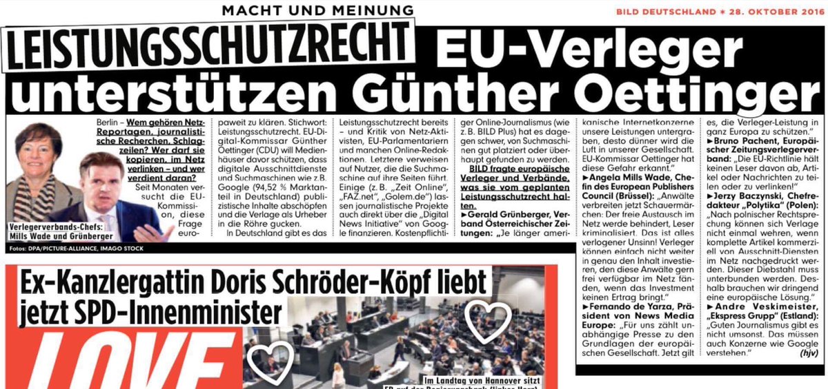 Markuskies's tweet photo. @AndreasCsar @BILD In Print bekanntlich noch viel schöner :-)! #seite2 https://t.co/oXCem4sHRH