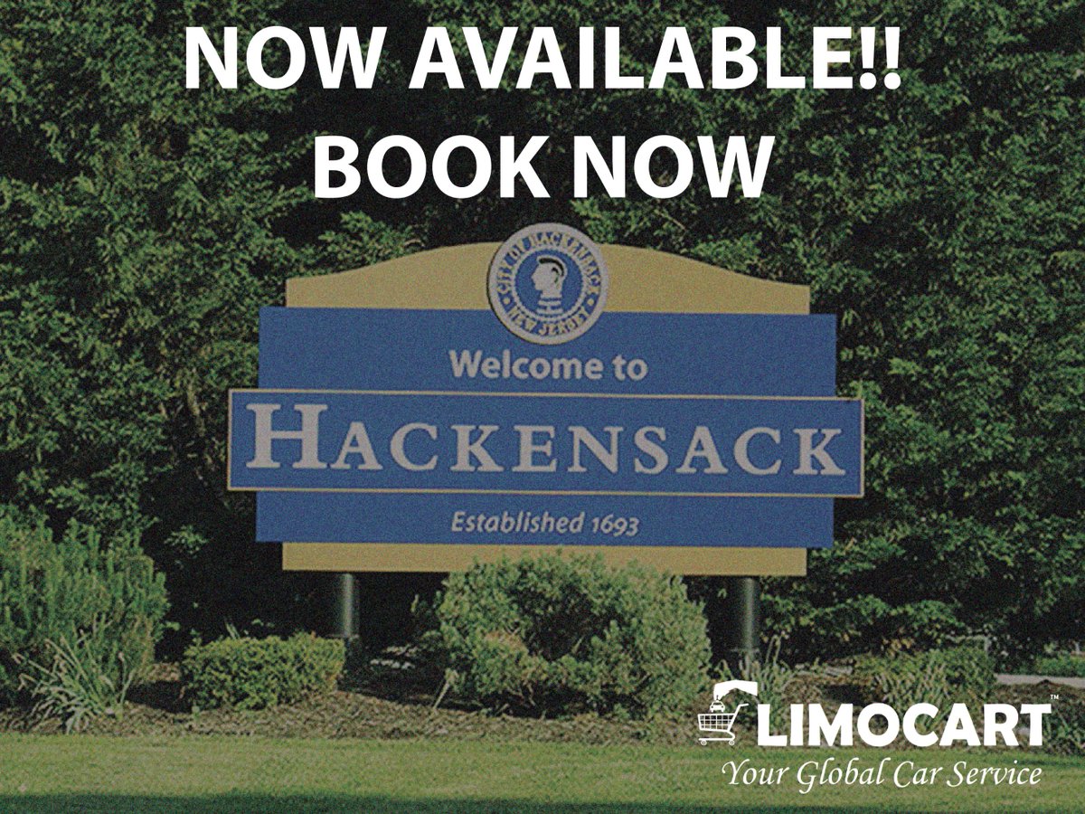 BOOK YOUR CAR SERVICE IN HACKENSACK WITH LIMOCART 
limocart.com/offers/car-ser…
