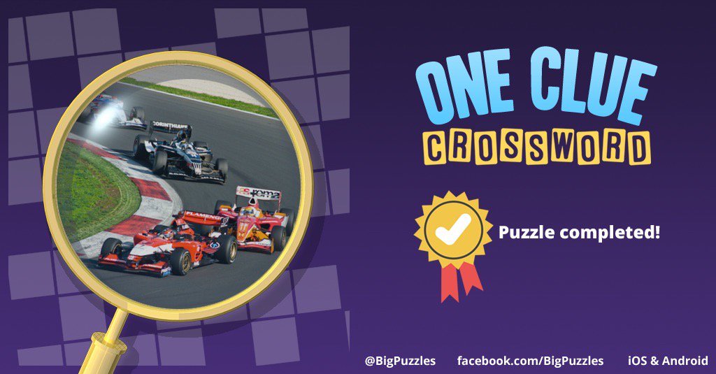MrsWardien's tweet photo. I completed a puzzle in One Clue Crossword. Play now for free!
https://t.co/sEBf1Mde3l #OneClueCrossword https://t.co/czzmgb9X8n