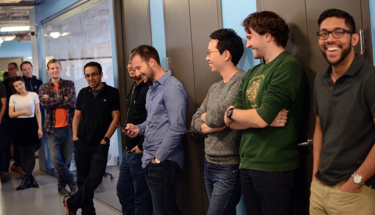 nulogy's tweet photo. Last Friday of the month, we celebrate 🎉Nulogy Birthdays!🎉. For instance, it's Emily's 7th year with us. #LifeAtNulogy https://t.co/ruti5UObRL