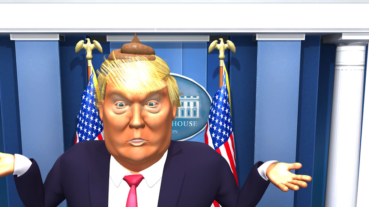 SFB_Games_LLC's tweet photo. Play the mobile game that was too much of a legal liability for @TheOnion's advertising department: Tronald Dump https://t.co/J22DWHYYBB https://t.co/j2zGFR2o2P