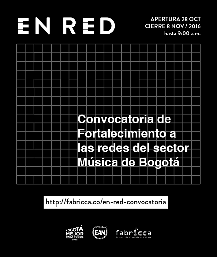 idartes's tweet photo. ¿Tienes un proyecto musical y quieres fortalecerlo en redes y procesos asociativos? ¡Inscríbete en En Red! https://t.co/8Cu8U8KjMf https://t.co/34v1ueSw1F