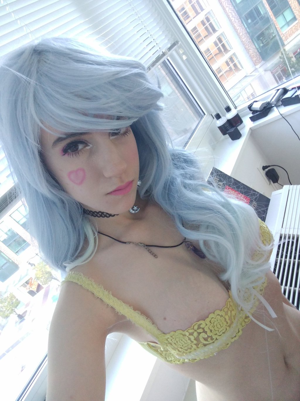 Lana rain blue hair