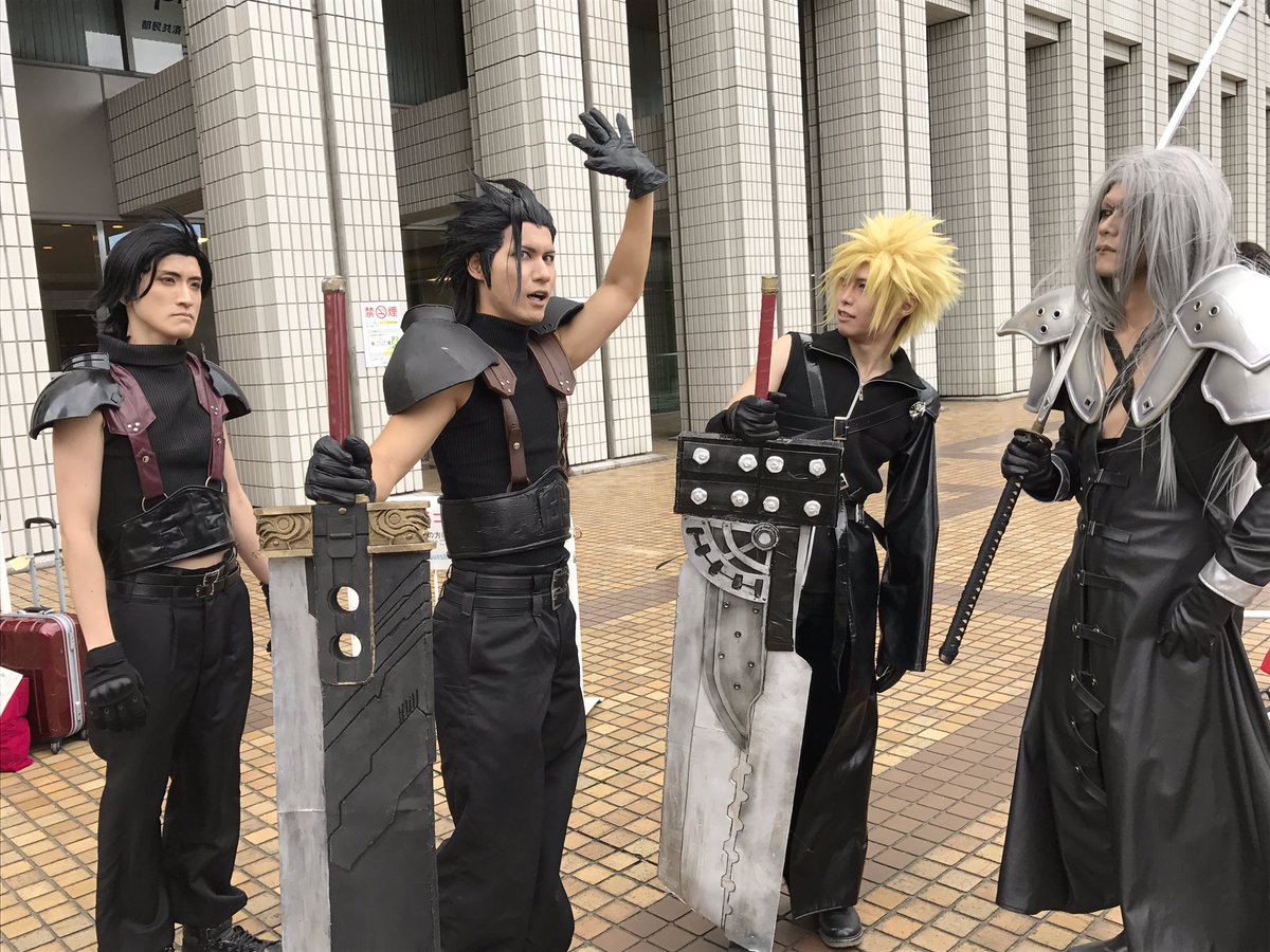 Yageel Twitterren ザックス じゃあ俺がやる アンジール じゃあ俺が クラウド じゃあ俺が セフィロス じゃあ 俺が どうぞ どうぞ どうぞ 1029池ハロff大型