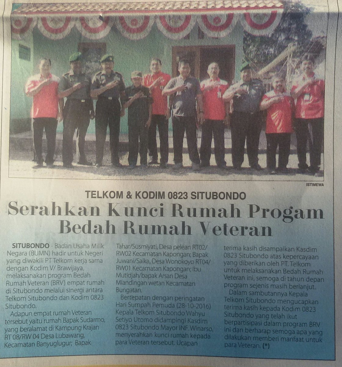 zainal_kamil's tweet photo. @parwi66 @_funtastic5_ #telkomfuntastic5 #jrtreg5 #Telkom Situbondo Peduli Veteran https://t.co/6Yn3G04PyK