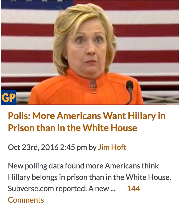 Foxy_xRoxy's tweet photo. #HillaryForPrison2016
#draftOurDaughters 
#NotMyWar
#NoMoreClinton https://t.co/GcTU5hvtHc