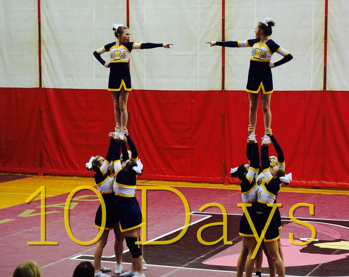 goodrich_cheer's tweet photo. 10 days until we #provethemwrong #GVC https://t.co/zm07fEuI7i