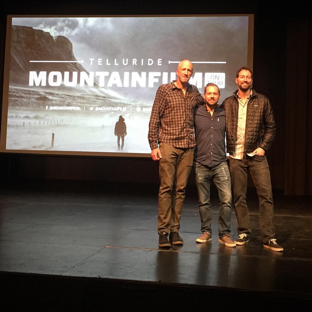 Earlylightbalt's tweet photo. Reconnecting w/ festival director @DavidHolbrooke for @Mountainfilm on tour's screening of #ThrowFilm at Baltimore School for the Arts! https://t.co/Z2cIDhwNSg