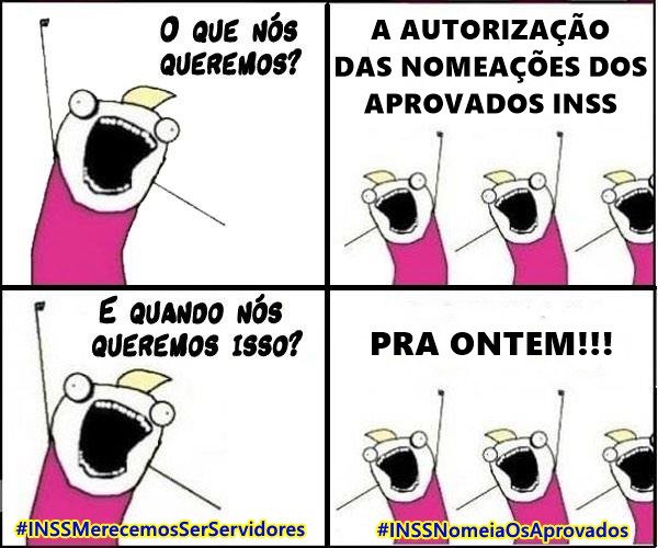 isisreis90's tweet photo. Nomeações já!!! Nós merecemos!!! #INSSMerecemosSerServidores @planejamentobr @depleogadelha @MichelTemer https://t.co/haNNOn2bbk
