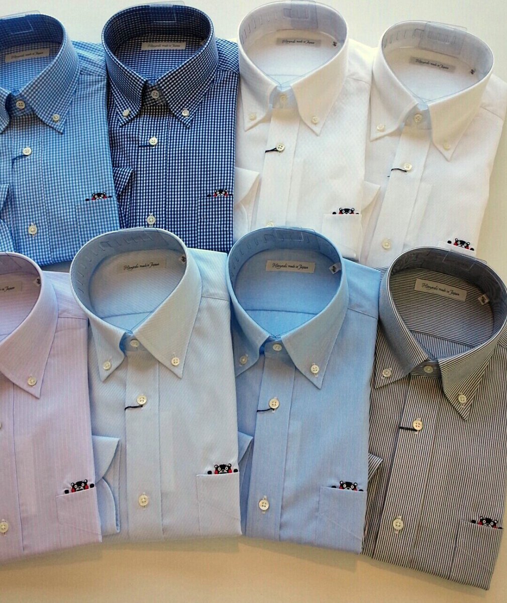 シャリバリメンズ 人吉シャツ販売店 Pa Twitter 人気の くまモンhitoyoshiシャツ 全10柄 その中でお手入れもアイロン掛けも簡単で人気なのが 黒 白ストライプ 他の柄も人気です 購入は下記 通販サイト より承ります T Co Klq2xnj3lm 人吉