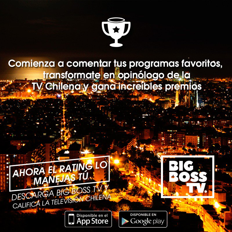 ¡¡Transfórmate en opinólogo de la tv chilena!!

iOS: appsto.re/cl/fSoFcb.i
Android: goo.gl/ydYF4G