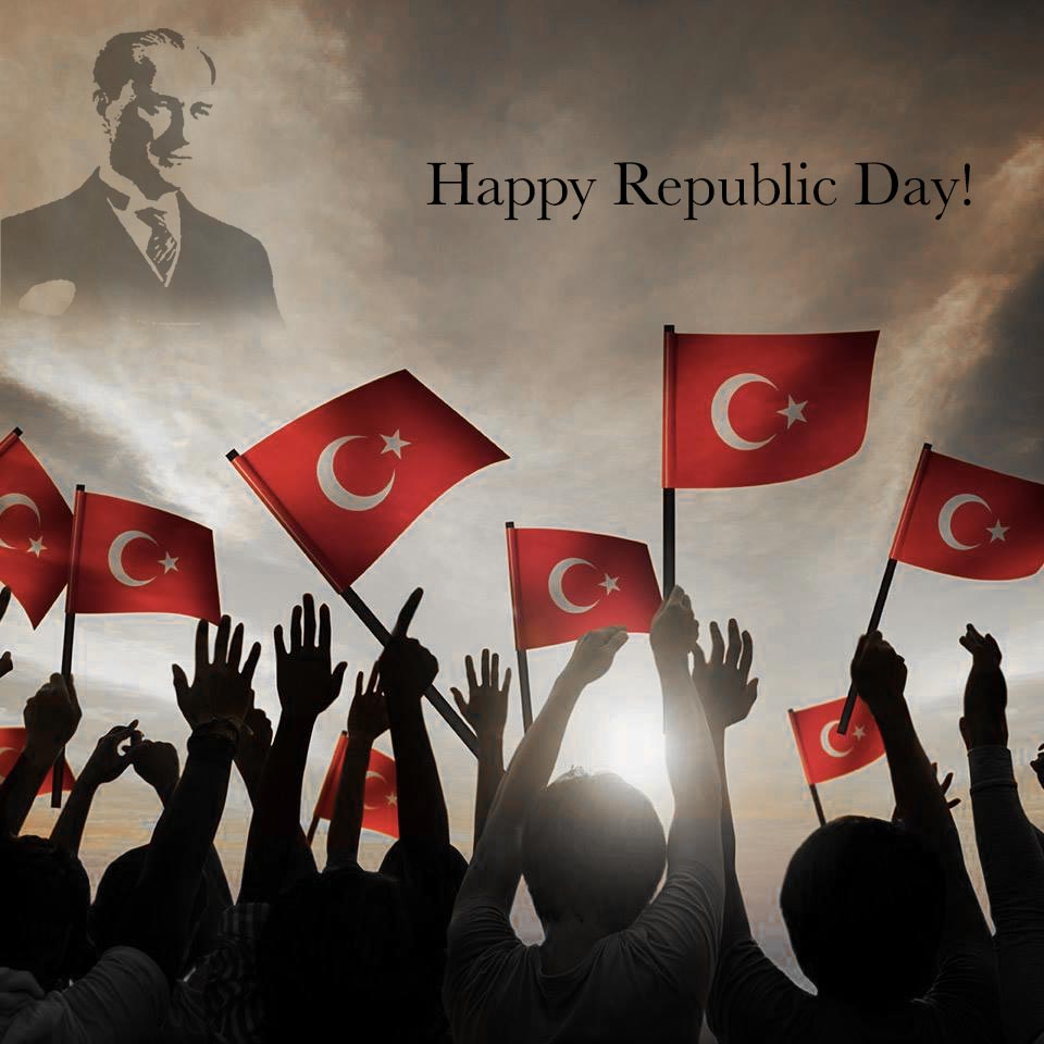 Today is the Republic Day of Turkey. Happy Republic Day to our Turkish readers! #29Ekim