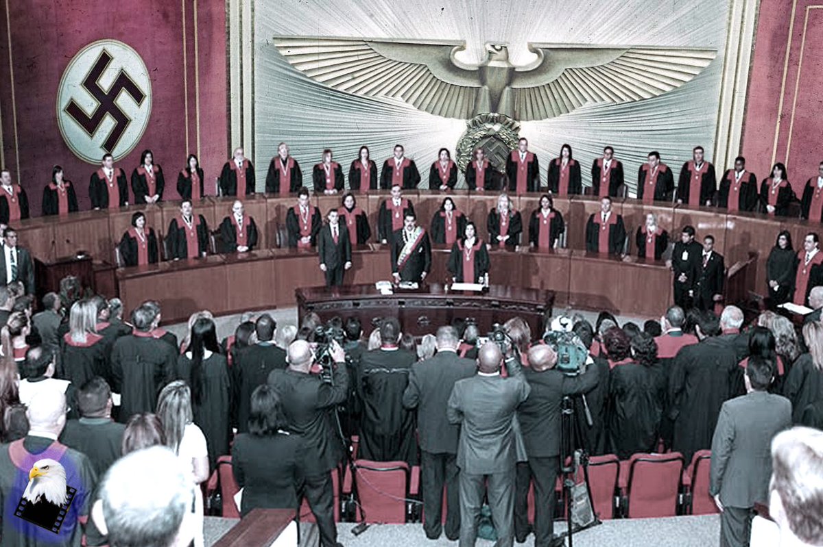 MaihenH's tweet photo. Nunca olvides que "Hitler" también tenía un TSJ que le decía que asesinar a los judios era legal. https://t.co/s5UlKnBhx0