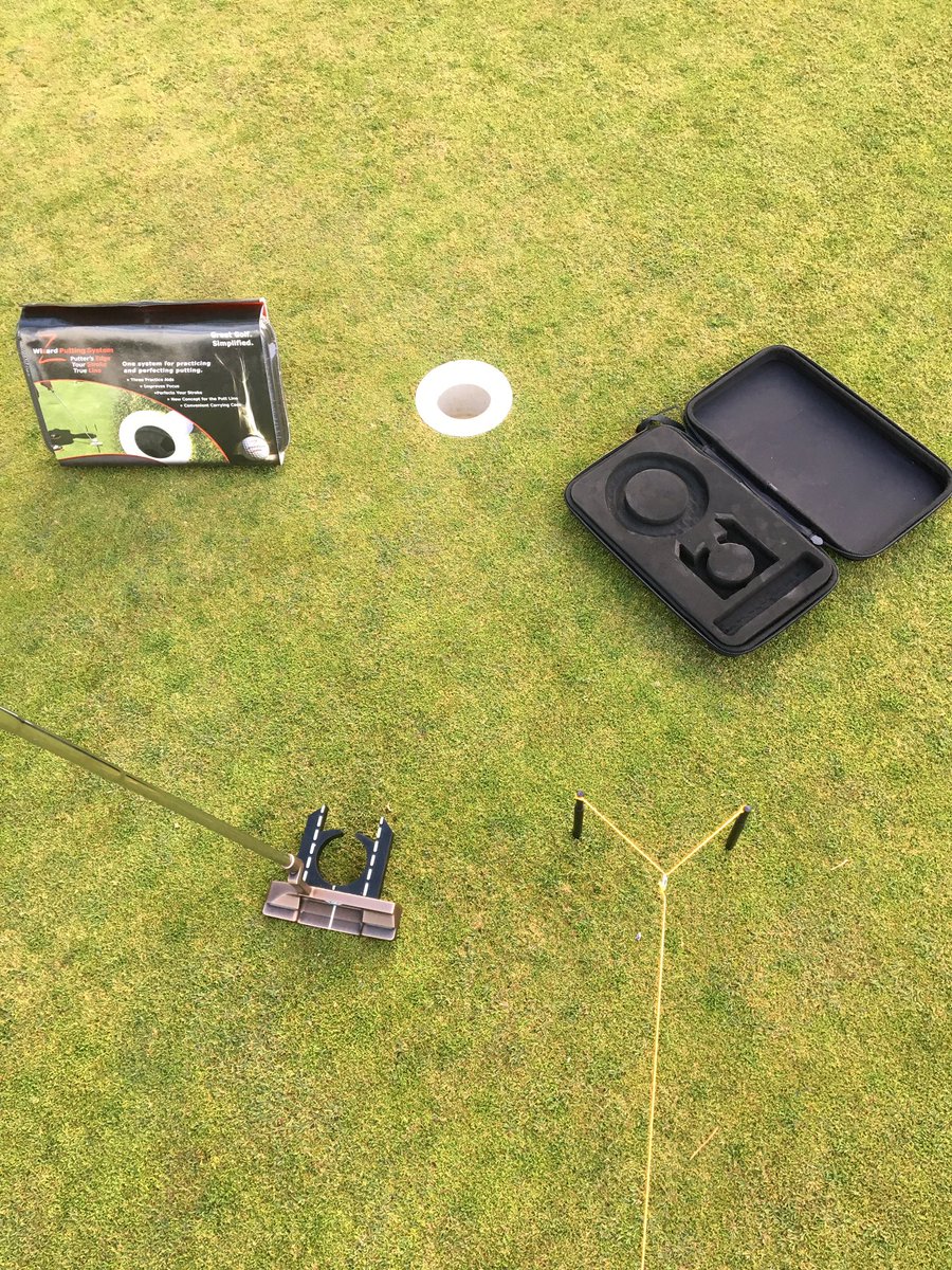 SwingWizzard's tweet image. Tools of the Trade!  The Wizard Golf Putting System is now available! Great Golf....Simplified!
#LowerYourScore