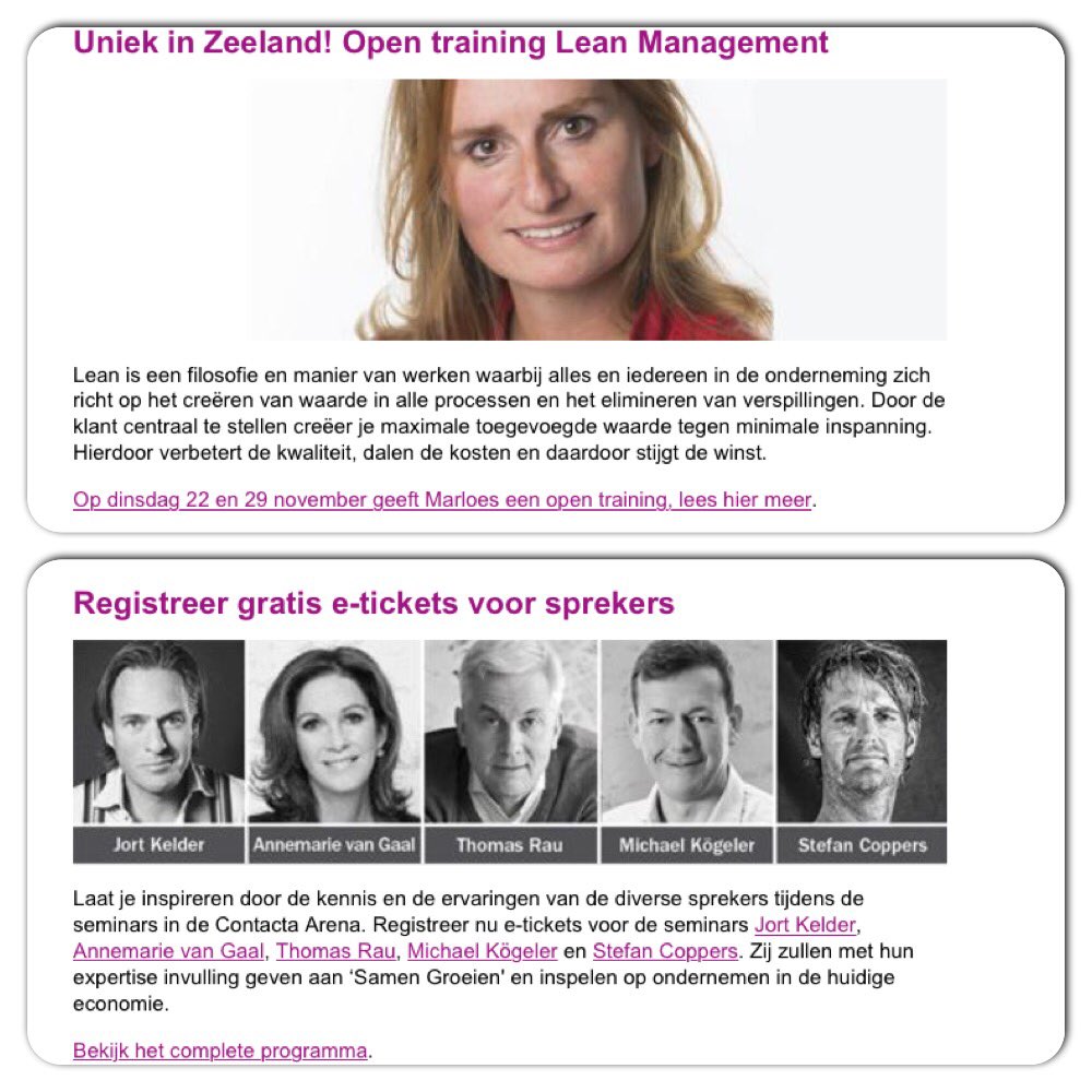 Uniek in Zeeland!!
Open #Lean Training 22 &amp; 29 november 2016 info @ dehazeconsultancy.nl 
#lean #verbetermanagement #sixsigma #kaizen