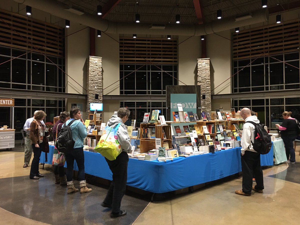 JeremieFTWP's tweet photo. #FLOW16 is underway, there is an entire bookstore of great titles in various subject areas of faith, life, and work. https://t.co/JJXCDFmpWy