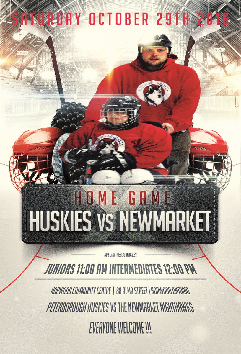 Our first home game of the season on Saturday in <a href="/NorwoodAsphodel/">Asphodel-Norwood</a> with the Newmarket Nighthawks!