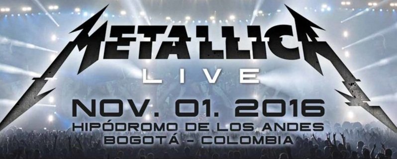 Enel_Medio's tweet photo. La banda llegará antes de estrenar su mas reciente álbum. #VamosDeConcierto #EnElMedioTv #MetallicaEnColombia ¡No te lo puedes perder! https://t.co/FNcopXgIQz
