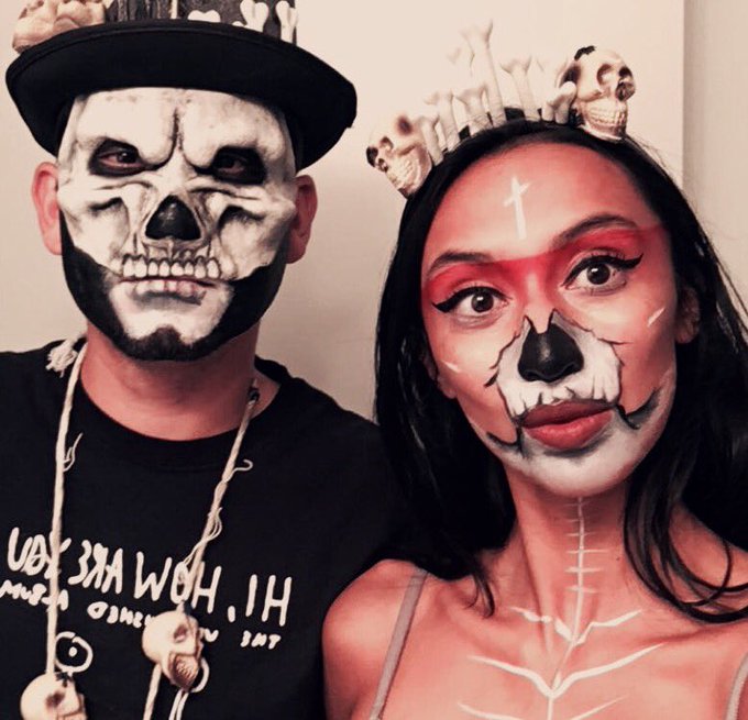 Practicing our makeup for Halloween! #HappyHalloween #voodoo #princess #witchdoctor https://t.co/t2l<a href="/tag/happyhalloween"class="tags">#HappyHalloween</a><a href="/tag/princess"class="tags"><span>#princess</span></a><a href="/tag/voodoo"class="tags"><span>#voodoo</span></a><a href="/tag/witchdoctor"class="tags"><span>#witchdoctor</span></a>