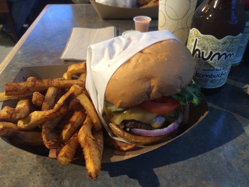 We drive the Oakridge route to Bend just for this. Stewart's Drive-in 58. Fav burger ever!