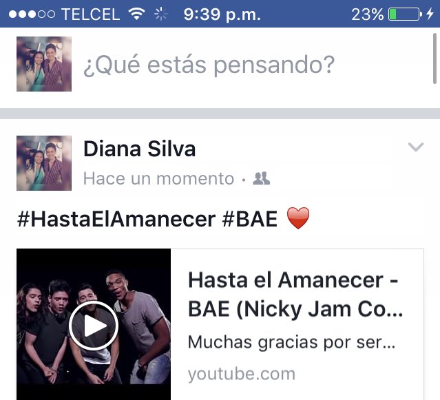 0194_diana's tweet photo. @SoyRickyBeck @BAEMUSIC_ @YouTube #BAEPOWER https://t.co/z99WLidTYH