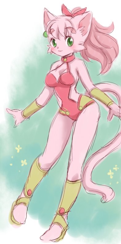 ヘポイのミーヤミーヤ。アニメの内容はよく覚えてないんだけど、この子