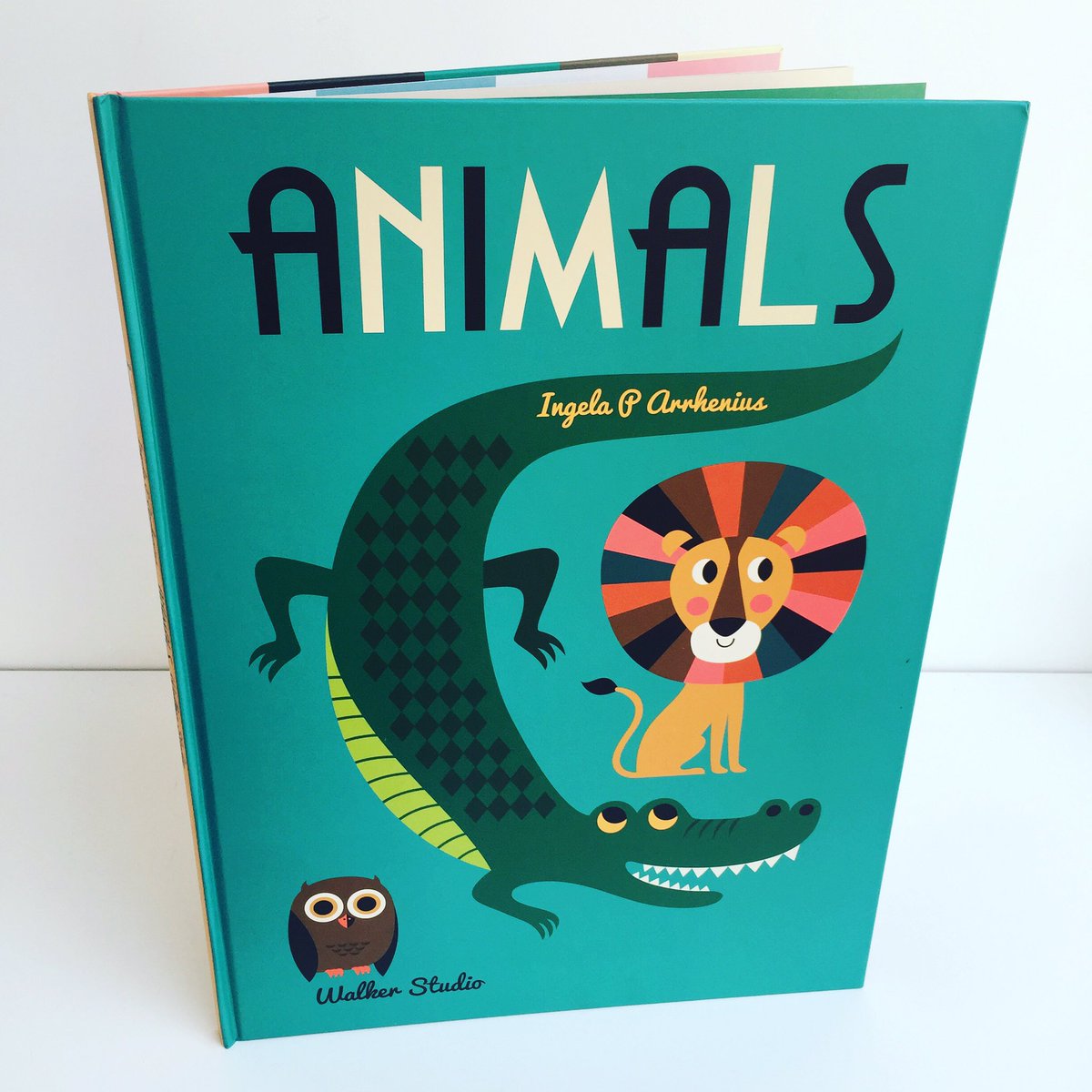 This is an over-sized, super-stylish look at animals, in a way that only #ingelaparrhenius can. Every page is a work of art!