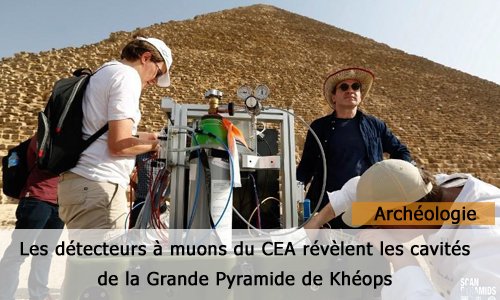 CEA_Officiel's tweet image. Les détecteurs à muons du CEA dévoilent les cavités cachées de Khéops pour #Scanpyramids bit.ly/2ek35a8