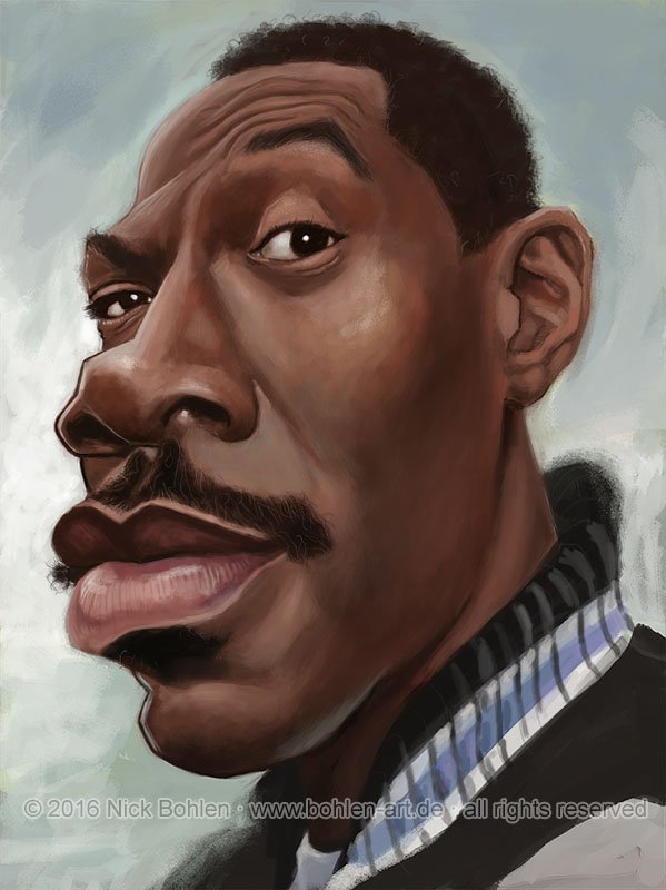 #EddieMurphy  aka #axelfoley in #beverlyhillscop #caricature by #nickbohlen #bohlenart. Still one of the best!