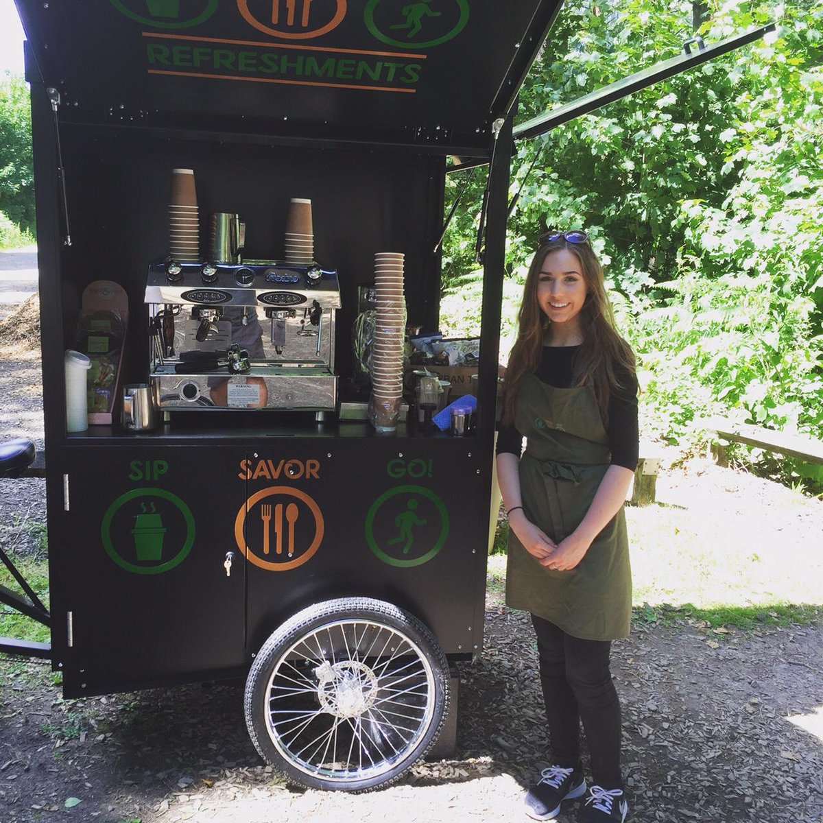 <a href="/urbantrikescafe/">Urban Cycle Cafe</a> are at the NightRunner Delamere on 5 Nov selling hot/cold drinks/food from the famous coffee trike ow.ly/3qD4305Dcwc