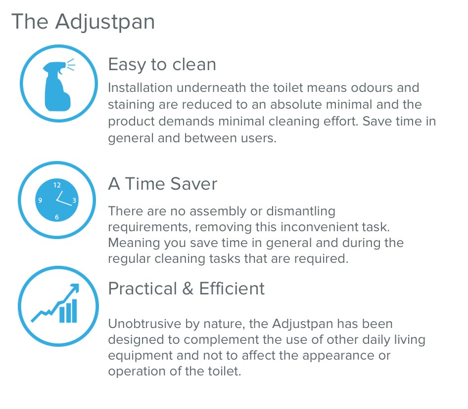 DignityLc's tweet photo. The #Adjustpan saves #carehomes & #carers time and effort. To win a #free #product and #installation complete https://t.co/Z2nGMkFkgh https://t.co/rsegdE0uEU