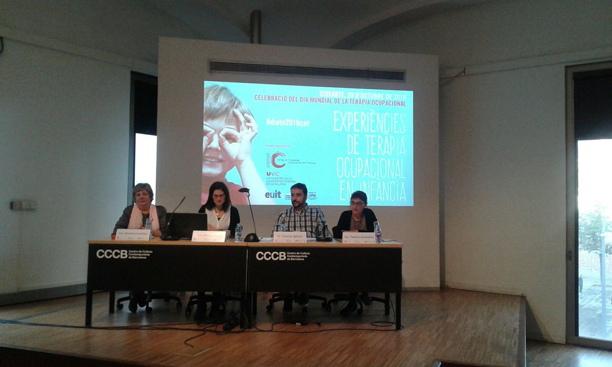 Queda inaugurat #diato2016cat amb la presència del Sr. Francesc Iglesias, Secretari general en agers socials.