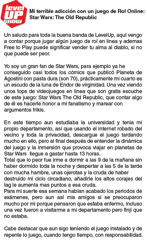 Antoniko_Gonza's tweet photo. #ResacaGamer @LevelUPcom @urovoros @rodogonio Esta es mi historia de la peor adicción que he tenido, ojala pasen mi historia. https://t.co/b0ByYODv6C