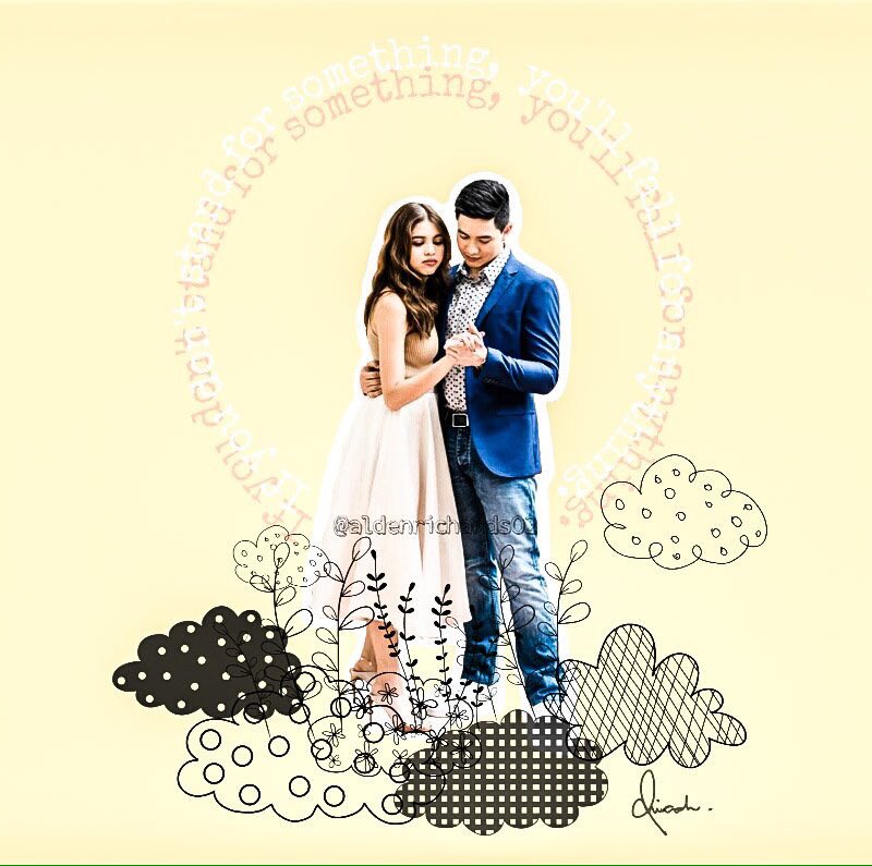 AMBlankCanvas's tweet photo. Prompt by @aldenrichards02 

Art by @ilymaichardd 

#3rdBlankCanvas 
#ALDUBCoupleTrouble https://t.co/aBQFBNcZPt