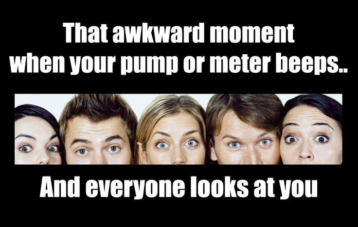 lightwithled's tweet image. That awkward moment when your pump beeps... and everyone looks at you... - insulin-pump.org