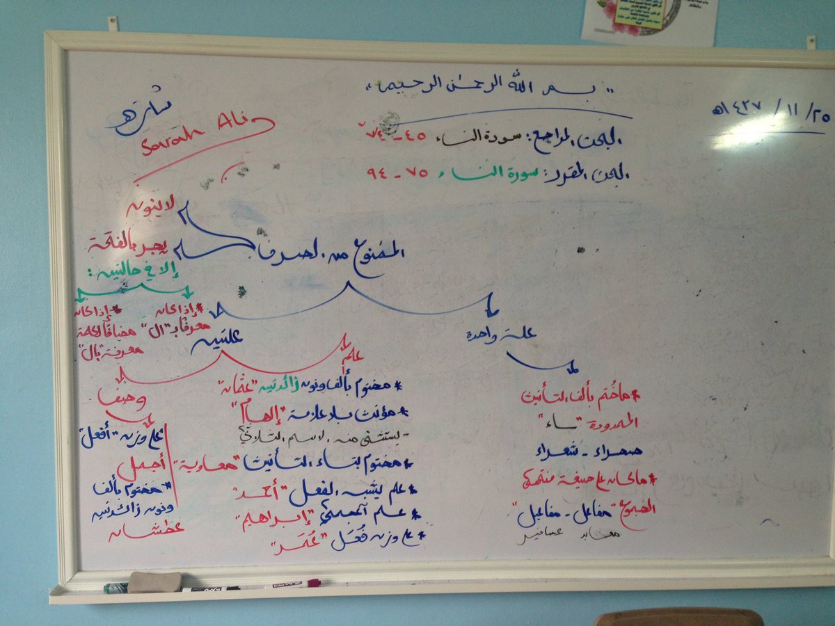 لا أنسى أيام الصيف اللذيذة، حينما نحرص على انتهاء المقرر مبكرًا؛ لنحظى ببعض الوقت لتعلّم النحو! +💔❤️...