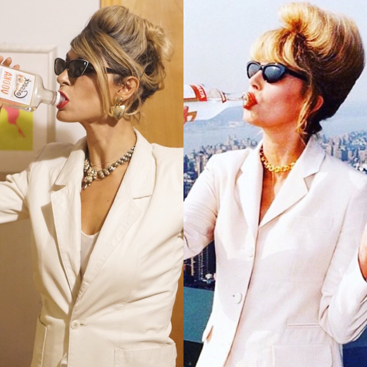 PrettyConnected's tweet photo. Feeling Absolutely Fabulous! #amfab #scaringiscaring #patsyforever https://t.co/nXEIrSzarW
