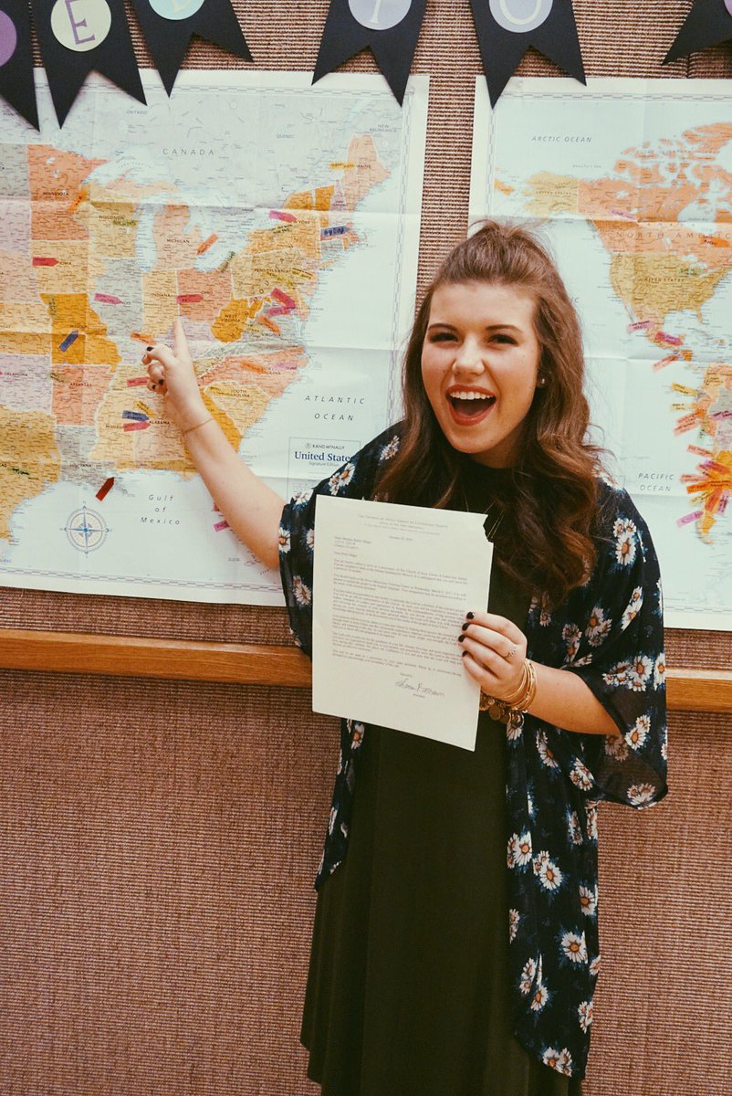 meg_mage18's tweet photo. Dear Sister Mager, you are hereby called to serve in the INDIANA INDIANAPOLIS MISSION!! I report to the Provo, MTC on March 8th!! https://t.co/Q1WU5GG5Kh