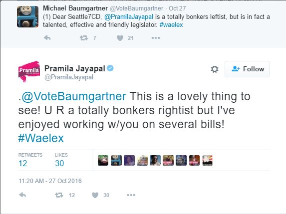 GOPinSeattle's tweet photo. LOL -- Have to admit, @VoteBaumgartner  is right on both accounts. Baumgartner has one of the best twitter accounts around. #Truth https://t.co/OUVZrNyU0s