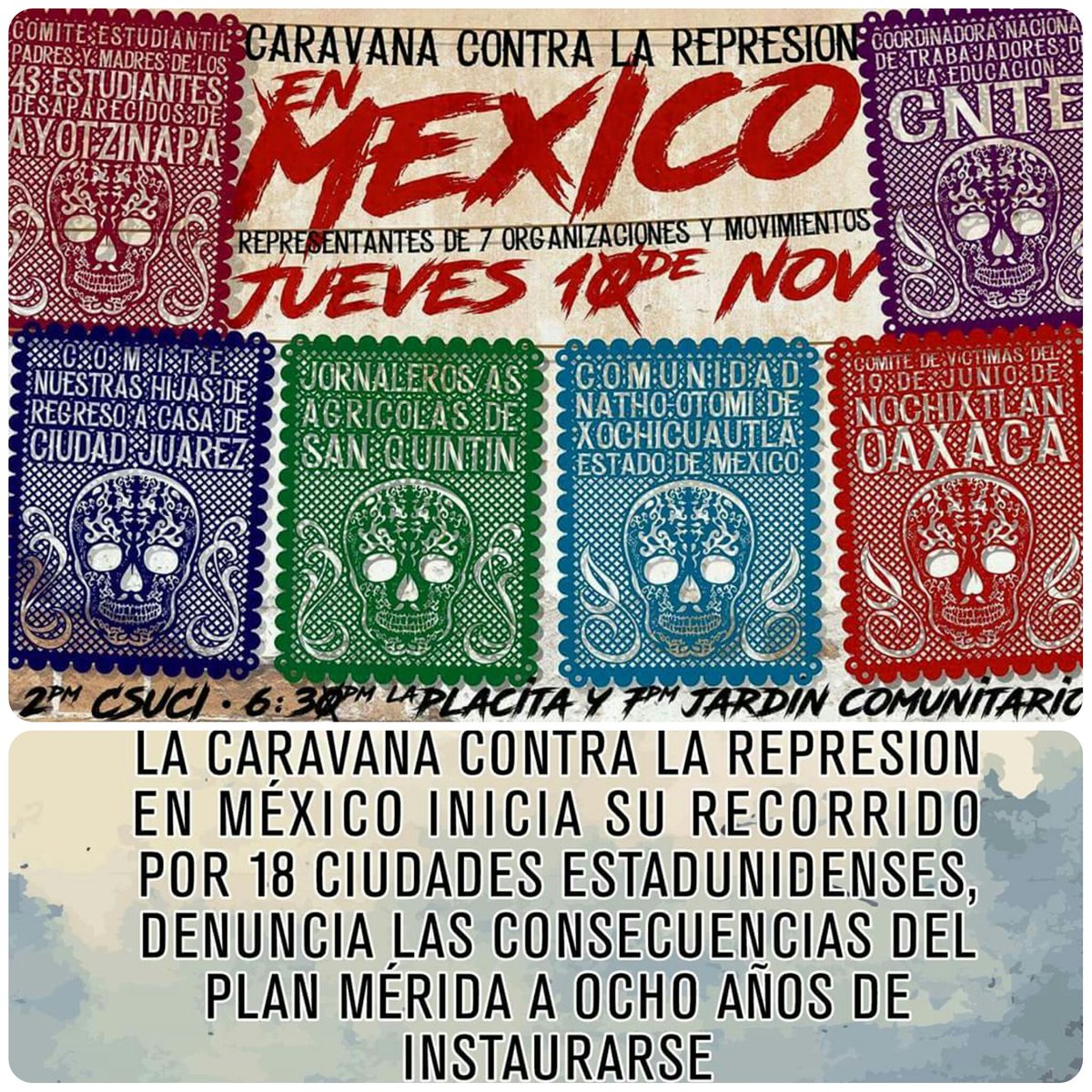 Yosoy132Chitown's tweet image. #CaravanavsRepresion 📢 en @OxnardUnidos  Oxnard CA a una sola voz: #StopplanMerida 10Nov @puzzleshifter